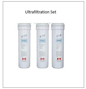 3 piece Ultrafiltration Filter set