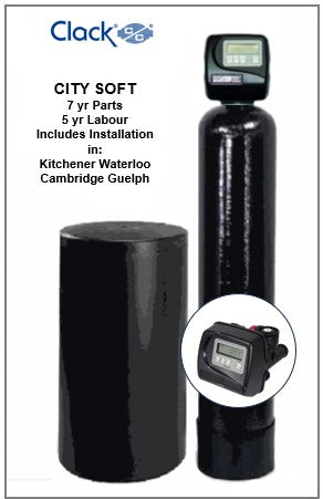 CITY SOFT HIGH-EFFICIENCY SOFTENER, CSA Approved!