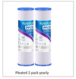 9-7/8 inch pleated filter whole house 2 pack