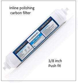 Polishing Filter, Inline with 3/8 push fit connection