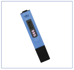 Portable TDS meter (measures total dissolved solids)